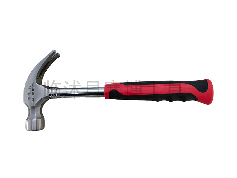 美式羊角锤-钢管柄,双色彩套-8OZ