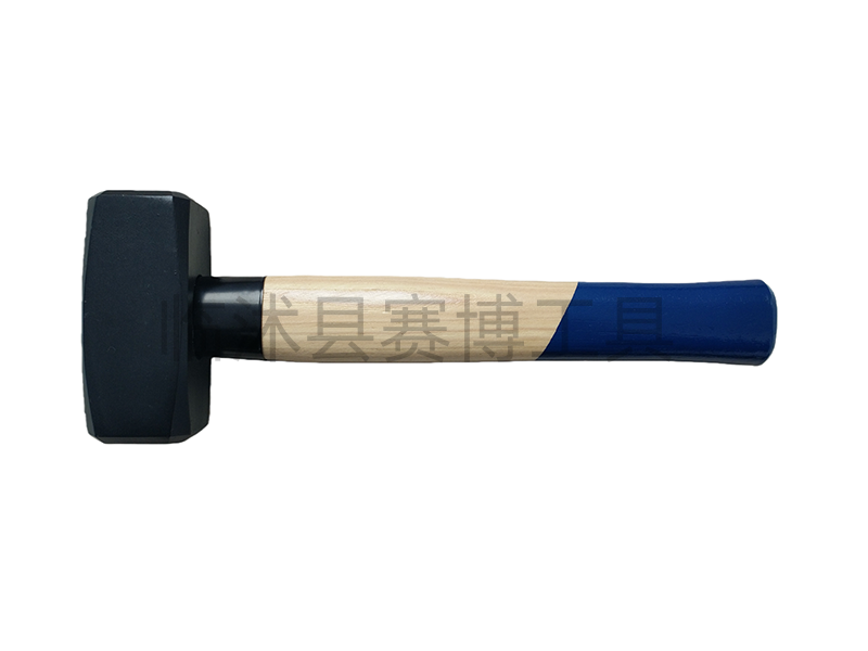 石工锤-核桃木柄,铁护套