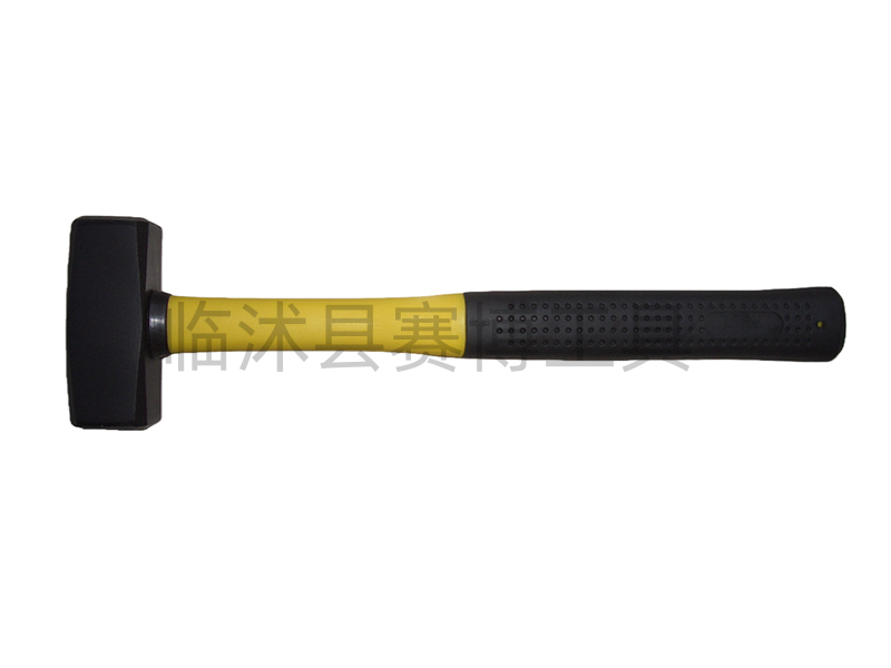  石工锤-半包塑柄-500G